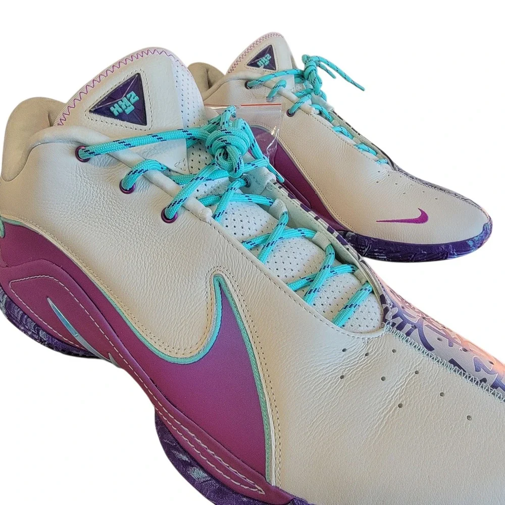 Nike LeBron 22 Frozen Grapes Rare Sz 17 NWOB Basketball Shoes Purple HV8454-001